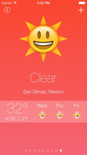 Emoji Weather - Fun emoji and emoticon weather reports and f(圖4)-速報App