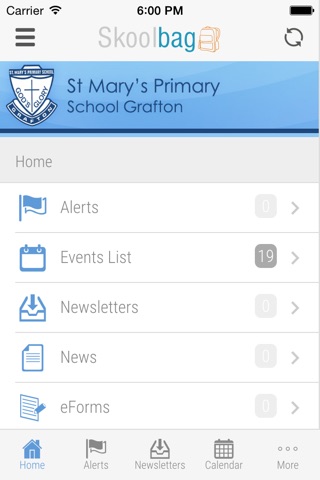 St Marys Primary School Grafton - Skoolbag screenshot 2