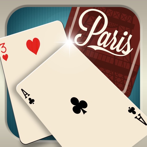 Paris Tri-Peaks: Master Solitaire Saga - Real Classic Patience Strategy Card Game Icon