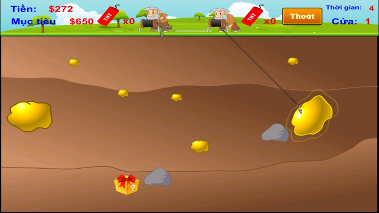 Đào vàng đôi - Gold Miner 2 Player screenshot-3