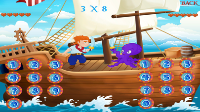 How to cancel & delete Learn Times Tables - Pirate Sword Fight from iphone & ipad 4