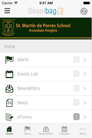 St Martin de Porres Primary Avondale Heights - Skoolbag screenshot 2