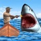 Angry White Shark Attack – shoot the target and hunt down the deadly predators