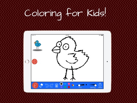 Kids Painting with Birds screenshot 4