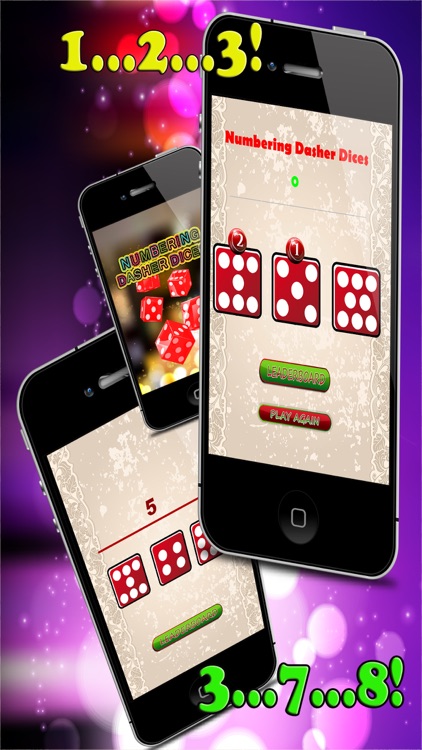 Numbering Dasher Dices Pro -Move The 10,000 Dice In Best Board Puzzle Game