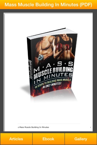 Bodybuilding Guide - The Guide To Building Muscle Effectively! screenshot 3