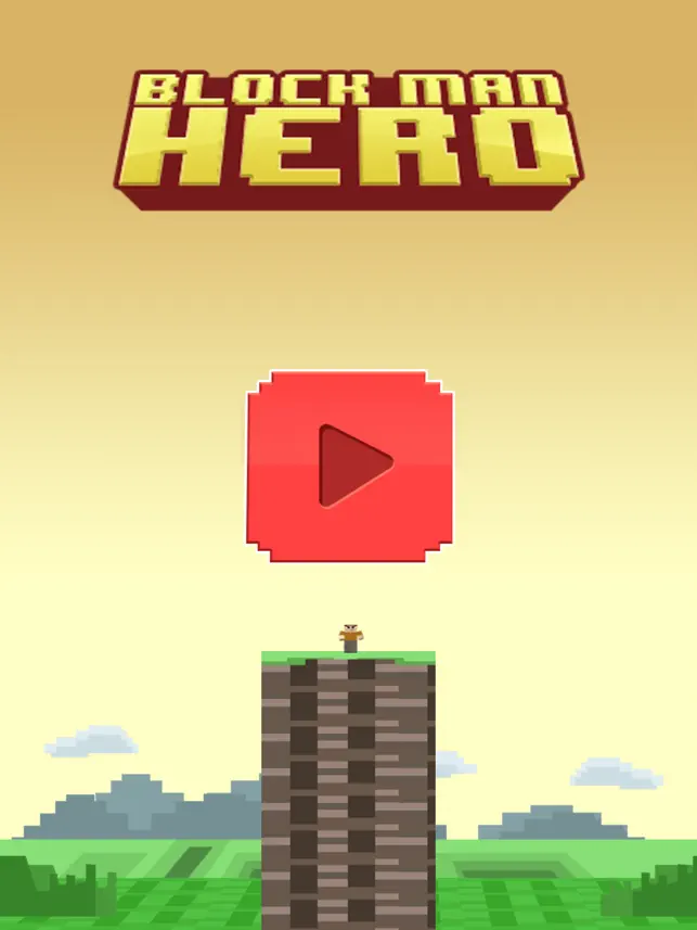Block Man Hero: Super Tight-Wire Bridge Crossing, game for IOS
