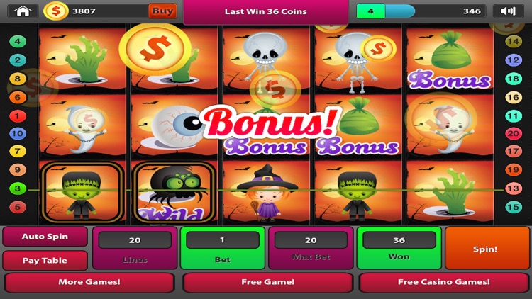 Zombie Slots - Las Vegas 777 Casino Game