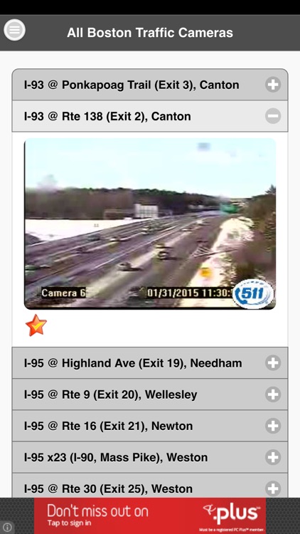 Boston Traffic Cams