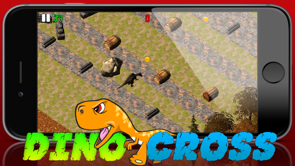 The Dino Dash game.