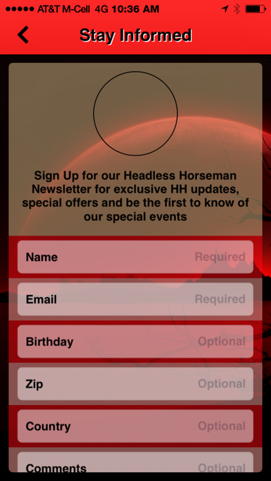 How to cancel & delete Headless Horseman Hayrides and Haunted Houses from iphone & ipad 4
