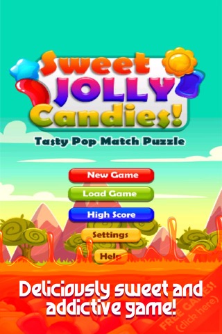 Sweet Jolly Candies! Tasty Pop Match Puzzle - Full Version screenshot 3