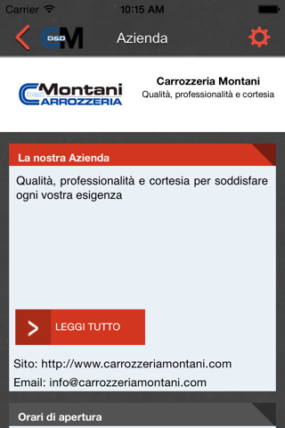 Carrozzeria Montani screenshot 2