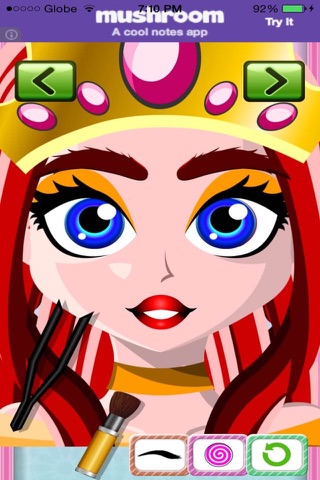 Ace Princess Eyebrow Plucking Salon - Beauty Spa Games for Girls Free screenshot 3
