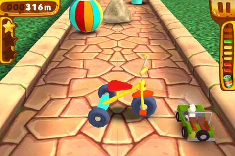 Turbo Toy Car - Panda Beach Race: High-Speed Buggy Driving Arcade screenshot 2