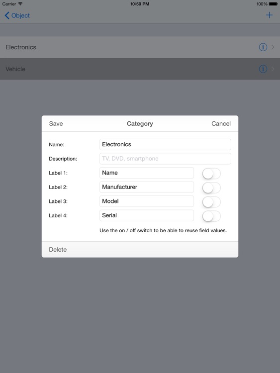 What I Own: Inventory Manager