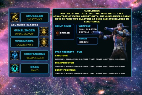 Classes for SWTOR screenshot 3