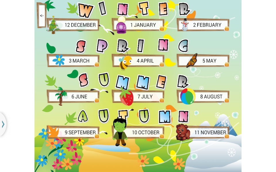 Kids Learn Seasons And Months screenshot 2