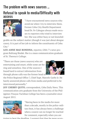 Cebu Journalism and Journalists screenshot 3