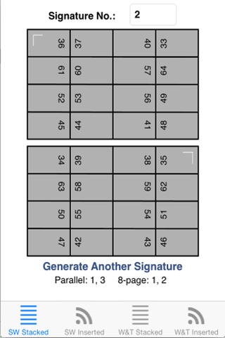 16-up Page Impositions - náhled