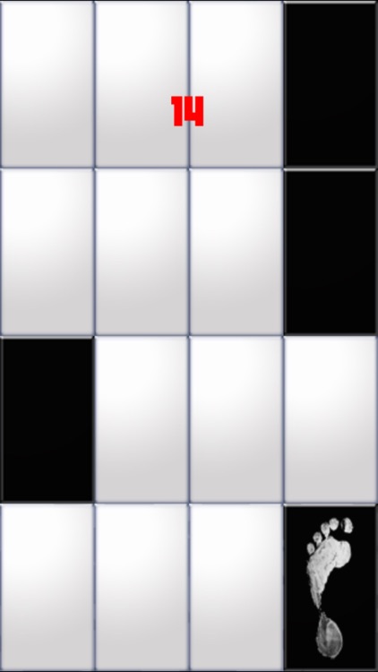 Don't step white tile Edition - Piano tap style tiles with black speed keys