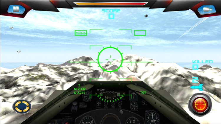 3D Fighter Jet Hurricane - Air Plane Combat Storm