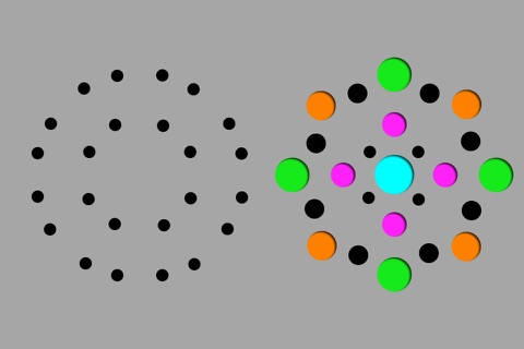 LINE OF BLEC: Black Dots and Color Blek Circles! screenshot 2