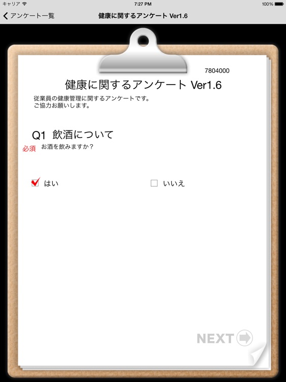 アンケート Lite