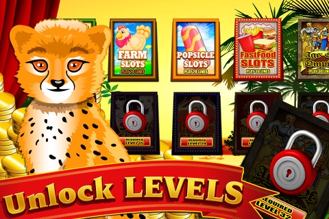 Mad Wild Lion Safari in the Dark Forest Jungle Mega Casino Vegas Style screenshot 3