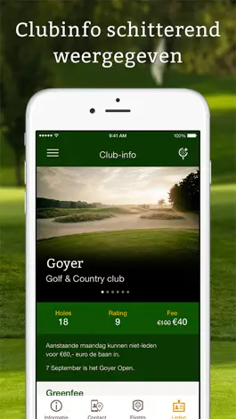 Game screenshot Golf-at. Voor golfers, golfclubs en de golfpro hack