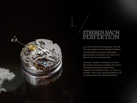 Cartier Fine Watchmaking screenshot 3