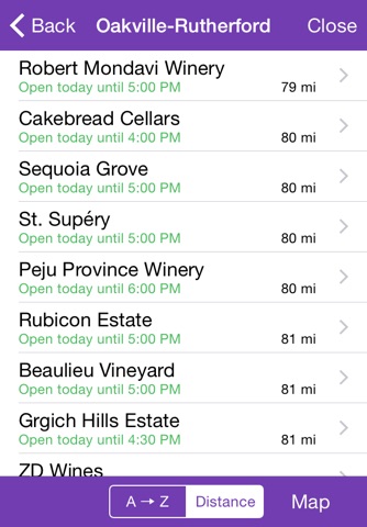 Winemap - thousands of tasting rooms at your fingertips screenshot 3