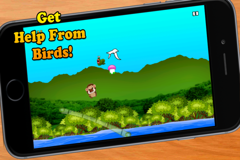 Bouncing Hedgehog! - Help The Launch Tiny Baby Hedgehog To Catch His Food! screenshot 3