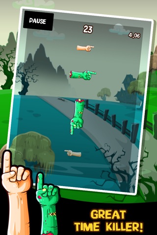 A Zombie Hand To Swipe - Match The Arrows That is Made Of Human and Zombies Hands HD Free screenshot 3