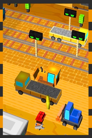 Crossy Construction - Endless Arcade Runner Game screenshot 4
