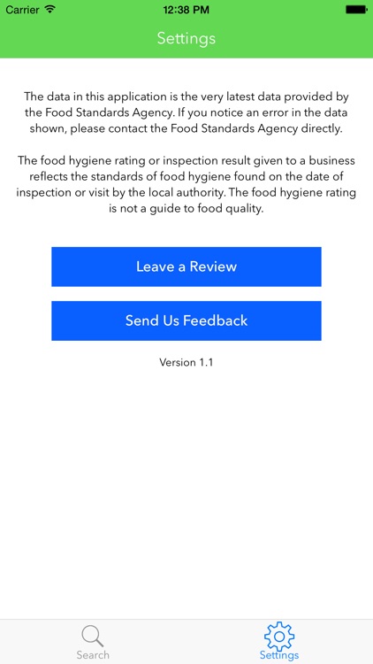 Food Hygiene Ratings - UK Food Standards Agency Ratings screenshot-3