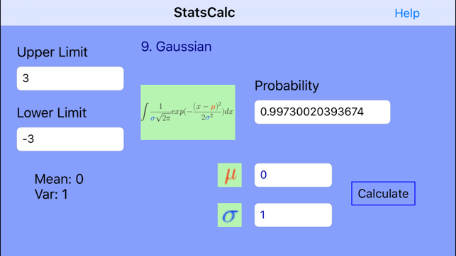 SciStatCalc(圖2)-速報App