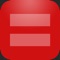 Picture equality with the Human Rights Campaign’s iconic red logo