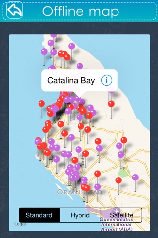 Aruba Island Travel Guide - Offline Maps screenshot 4