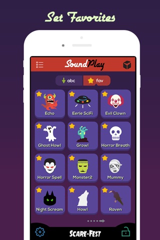 SoundPlay-ScareFest (Play Scary & Spooky Halloween Sound Effects) screenshot 2