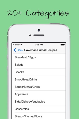 Caveman Paleo Primal Recipes Cookbook screenshot 4