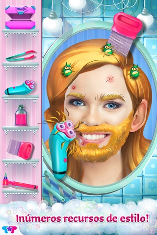Selfie Shave - My Hairy Face Makeover screenshot 2