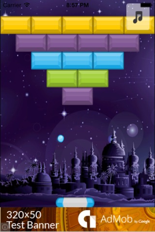 brick breaker - physics Game screenshot 2