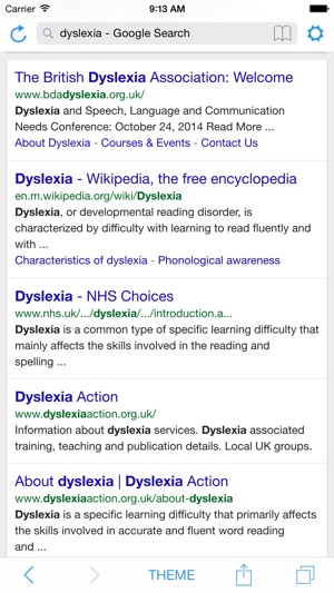 ER Browser - Dyslexia Web Browser(圖2)-速報App