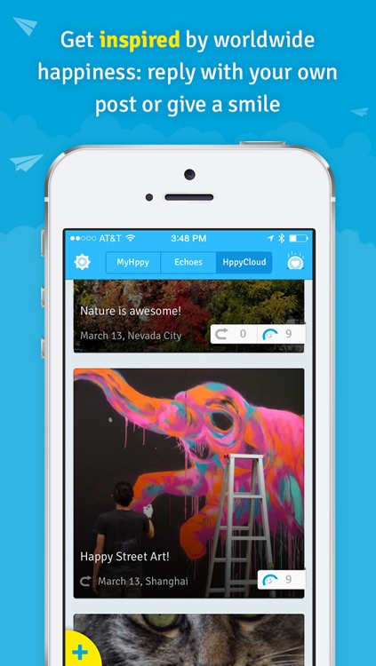 BeHppy: Give Back to Charity by Sharing Your Happiness