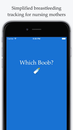 Which Boob? Simplified breastfeeding tracker for nursing Mom(圖1)-速報App