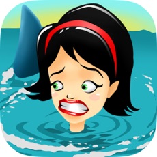 Activities of Beach Bikini Girls: Jump and Escape the Shark
