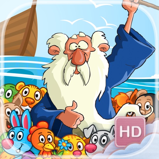 Noah's Animal Rescue - HD - FREE - Link Matching Animal Pairs in Ark Bible Puzzle Game