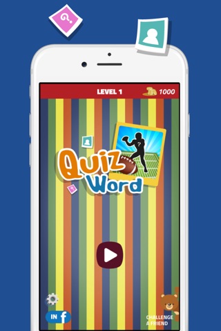 Quiz Word American Football Version - All About Guess Fan Trivia Game Free screenshot 4