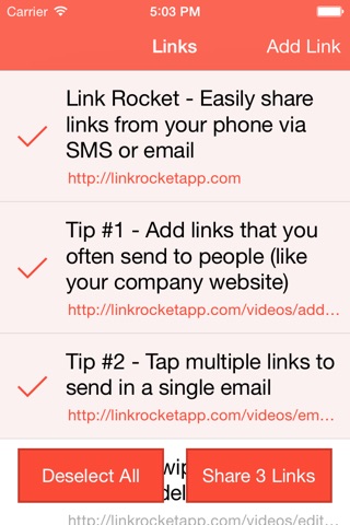 Link Rocket screenshot 2